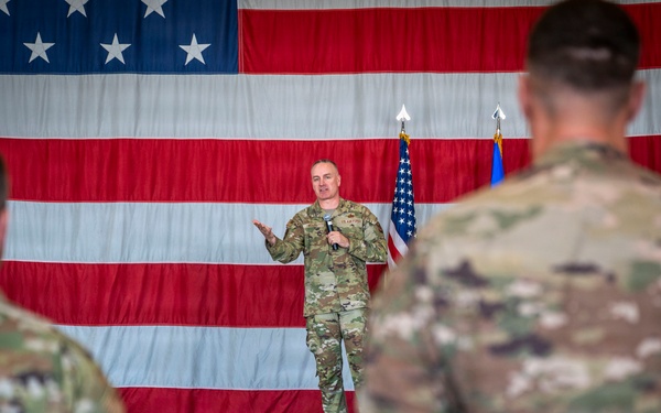 Air Force’s top enlisted leader visits Hill AFB, highlights Reserve mission and Airmen