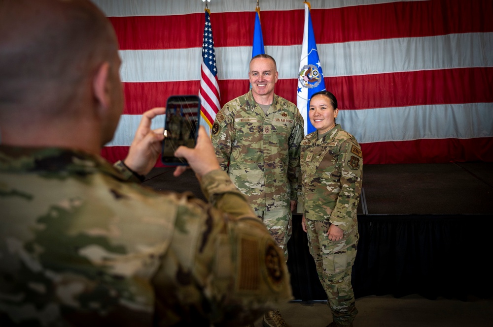 Air Force’s top enlisted leader visits Hill AFB, highlights Reserve mission and Airmen