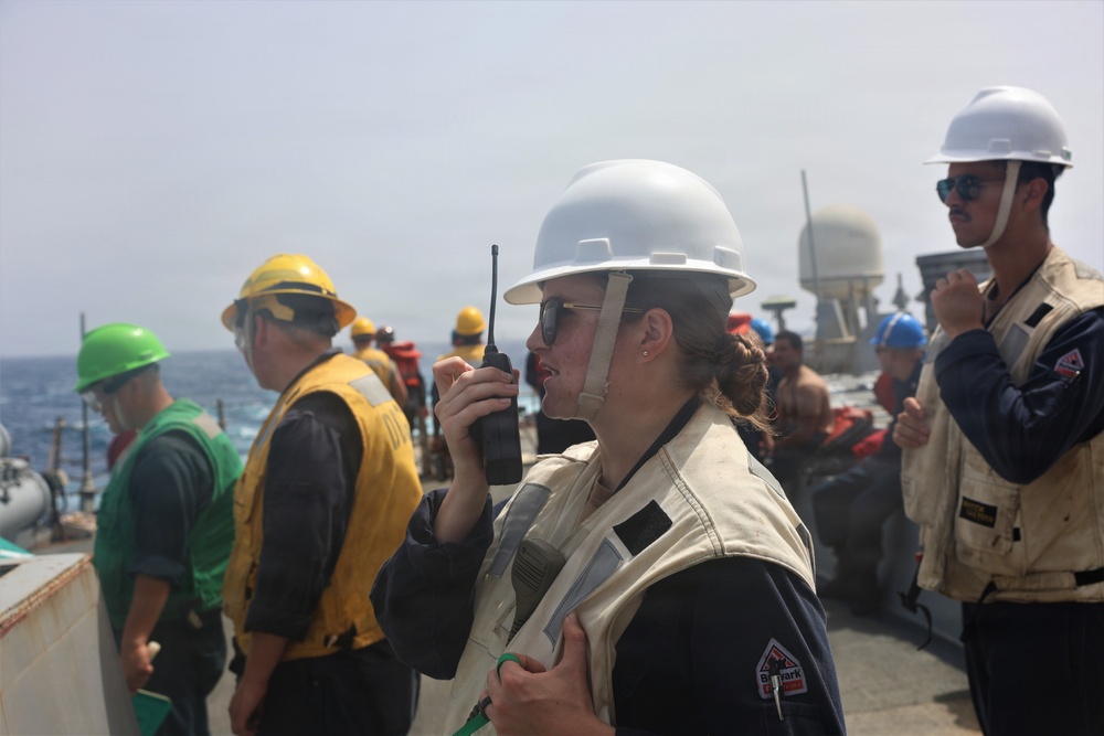 McFaul Conducts Replenishment-at-Sea