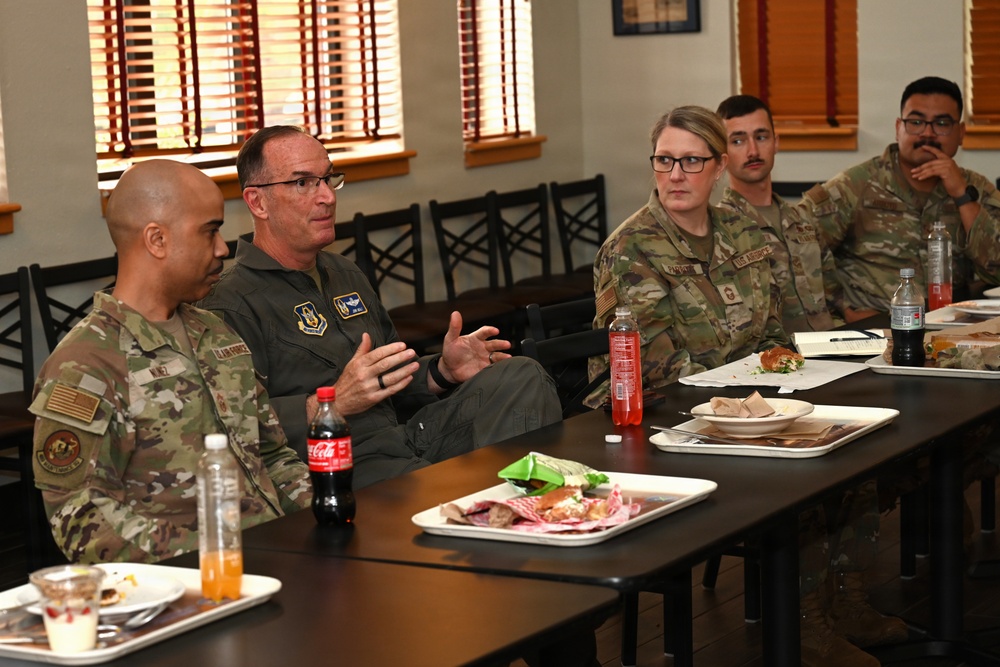 AFRC leadership visits Dyess Air Force Base