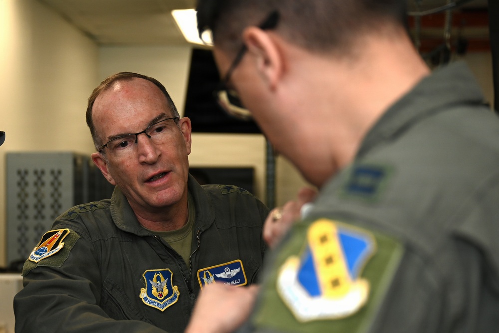 AFRC leadership visits Dyess Air Force Base