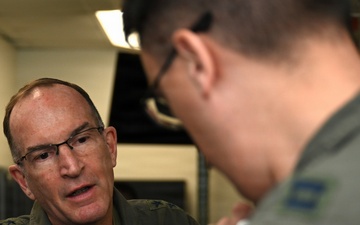 AFRC leadership visits Dyess Air Force Base
