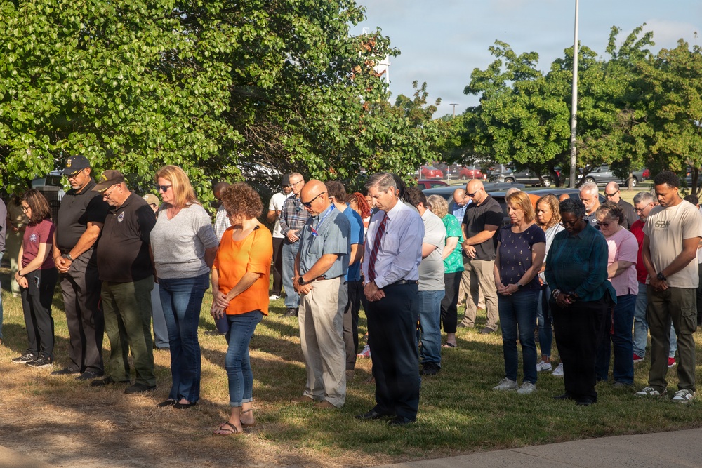 America’s Shipyard Honors the Fallen at Annual Memorial Day Fall-In for Colors