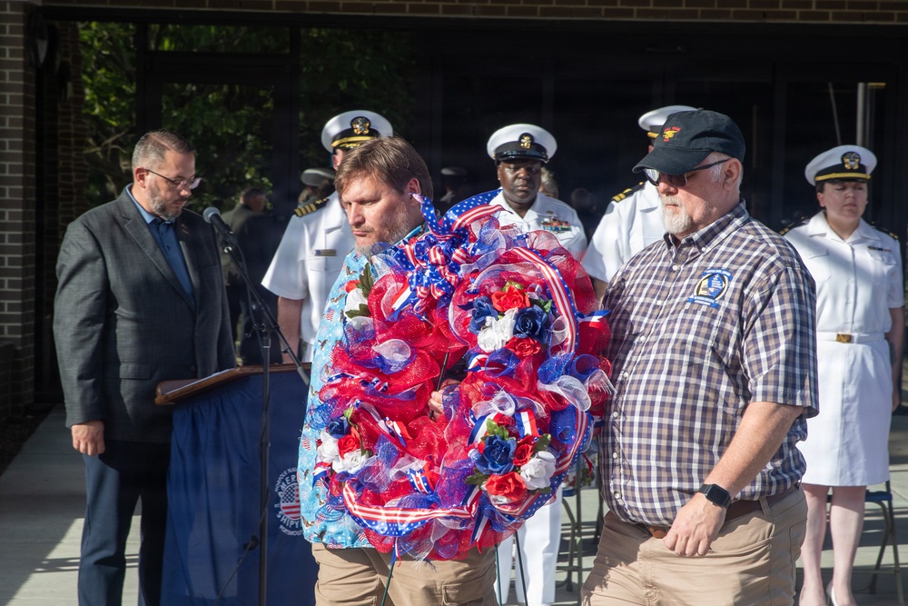 America’s Shipyard Honors the Fallen at Annual Memorial Day Fall-In for Colors