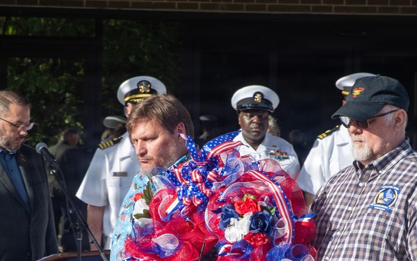 America’s Shipyard Honors the Fallen at Annual Memorial Day Fall-In for Colors