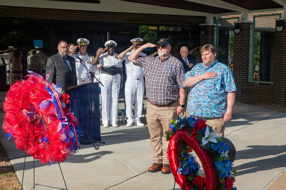America’s Shipyard Honors the Fallen at Annual Memorial Day Fall-In for Colors