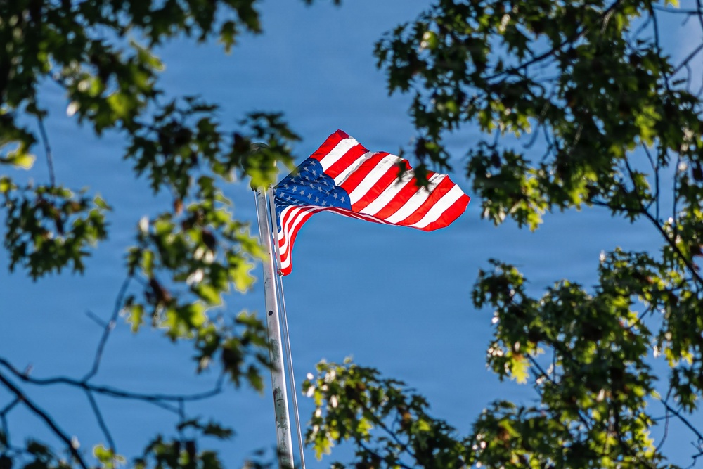 PNSY Retire Flag Mark Wheeler