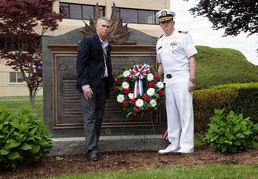 NUWC Division Newport hosts Memorial Day ceremony honoring 34 deaths in the line of duty