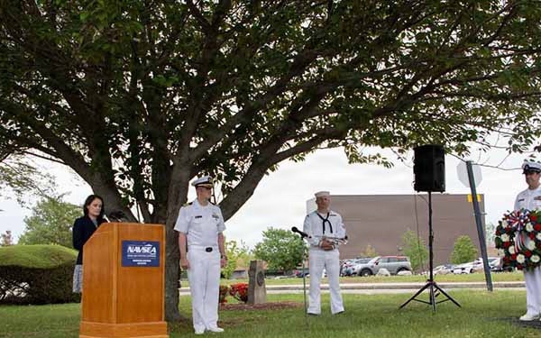 NUWC Division Newport hosts Memorial Day ceremony honoring 34 deaths in the line of duty