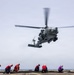 USS Rafael Peralta Helicopter in-flight Refueling