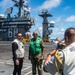 Suriname Government and Military Officials Visit USS Nimitz