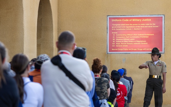 Educators and Community Influences from across Albuquerque, New Mexico and Texas visit MCRD San Diego
