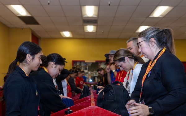 Educators and Community Influences from across Albuquerque, New Mexico and Texas visit MCRD San Diego