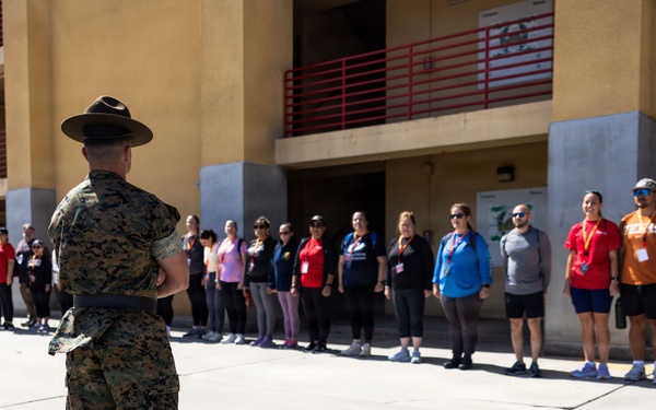 Educators and Community Influences from across Albuquerque, New Mexico and Texas visit MCRD San Diego