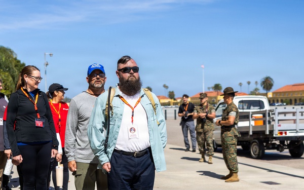 Educators and Community Influences from across Albuquerque, New Mexico and Texas visit MCRD San Diego
