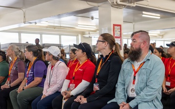 Educators and Community Influences from across Albuquerque, New Mexico and Texas visit MCRD San Diego