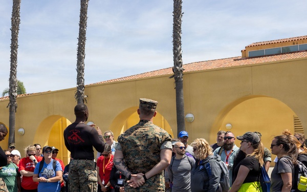 Educators and Community Influences from across Albuquerque, New Mexico and Texas visit MCRD San Diego