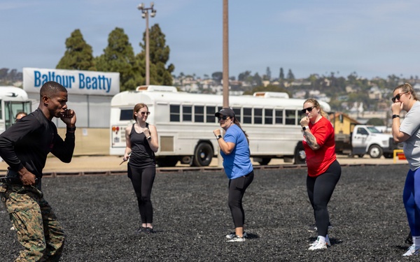 Educators and Community Influences from across Albuquerque, New Mexico and Texas visit MCRD San Diego