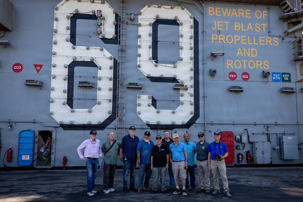 IKE is pierside at Naval Station Norfolk
