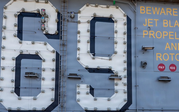 IKE is pierside at Naval Station Norfolk