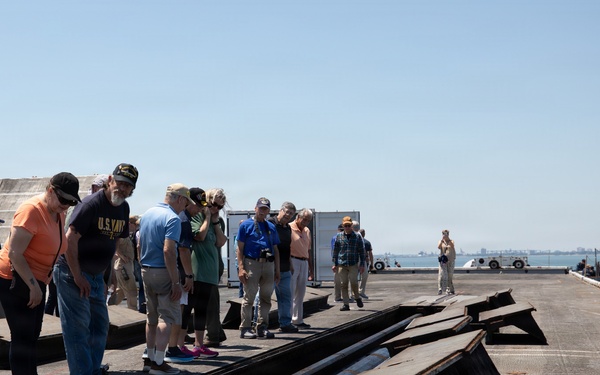 IKE is pierside at Naval Station Norfolk