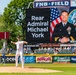 NAVSUP WSS Commander Throws First Pitch for Harrisburg Senators Baseball Team