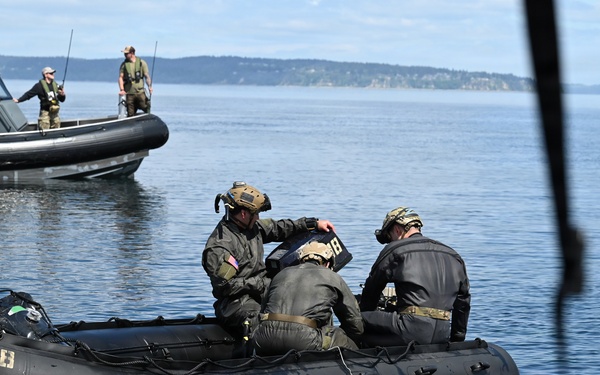 U.S. Air Force Special Operations Command Water Jump Training