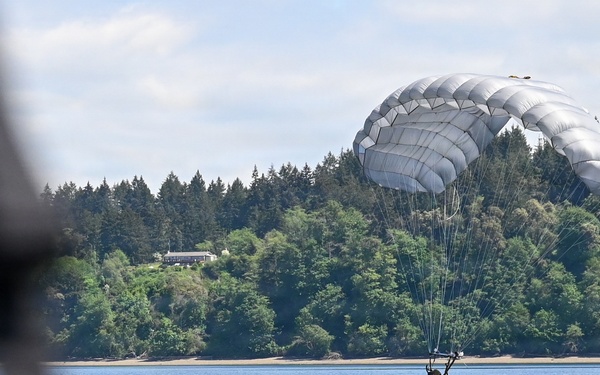 U.S. Air Force Special Operations Command Water Jump Training