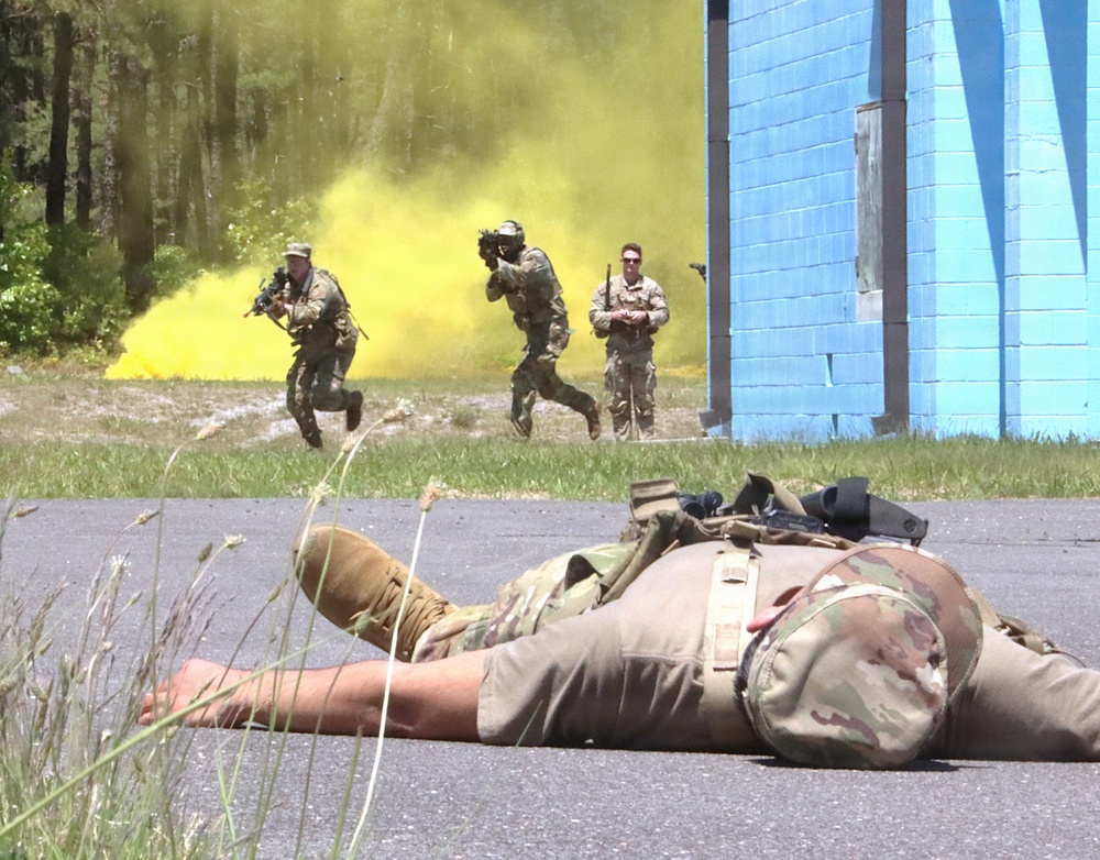 2-108th Infantry Squad Neutralizes Threat During Training at JB MDL
