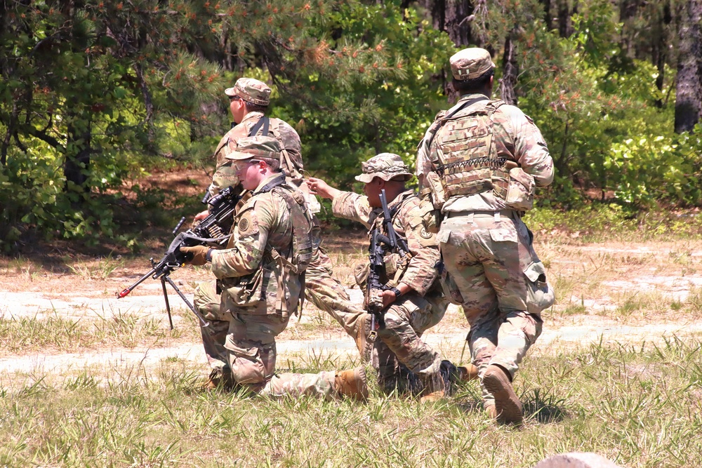 2-108th Infantry Team Leader Directs His Squad at JB MDL