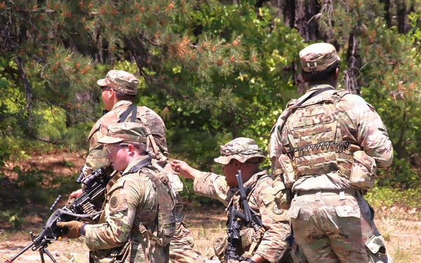 2-108th Infantry Team Leader Directs His Squad at JB MDL