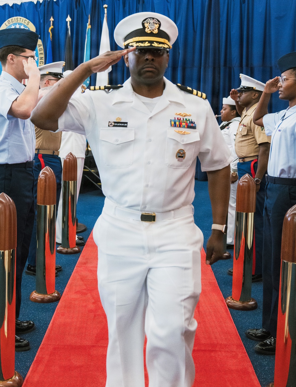 Navy Cmdr. Justin Gay assumes command of Defense Logistics Agency Energy Indo-Pacific South-West