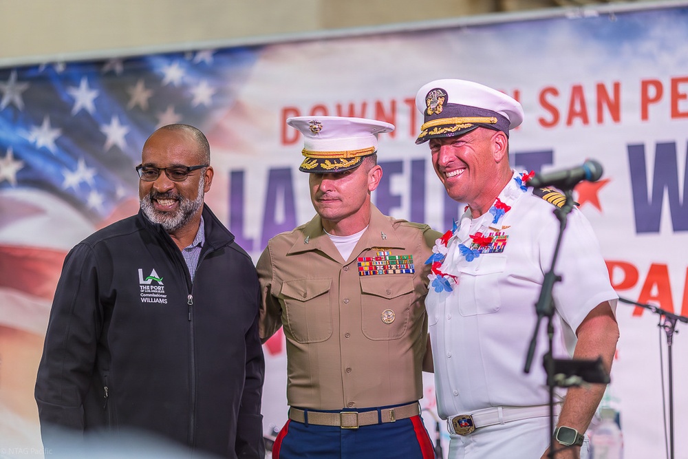 San Pedro Welcome Party LA Fleet Week