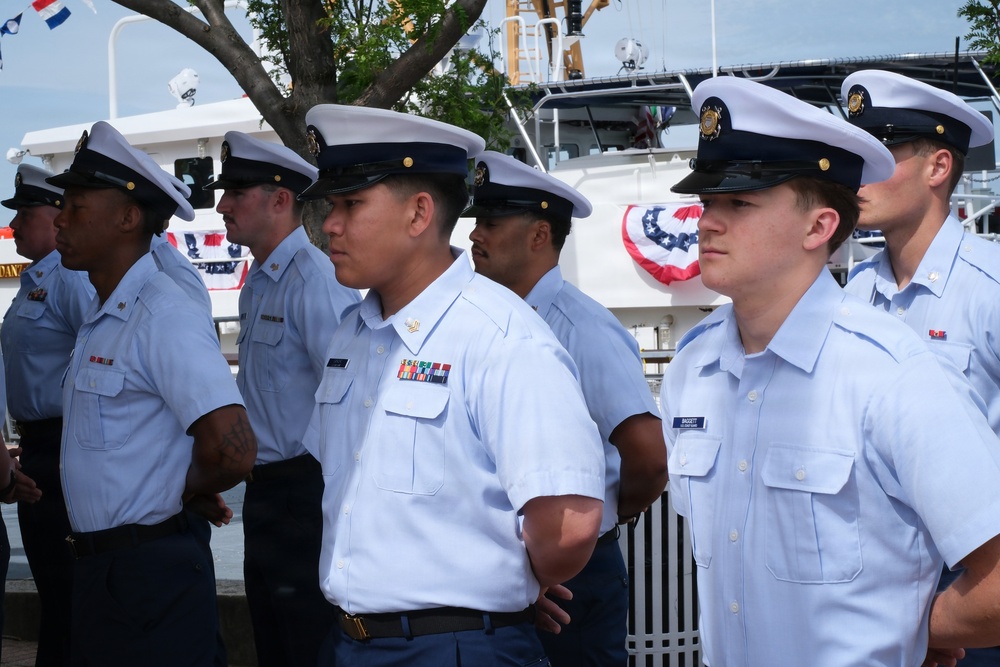 U.S. Coast Guard Vincent Danz Commissioning