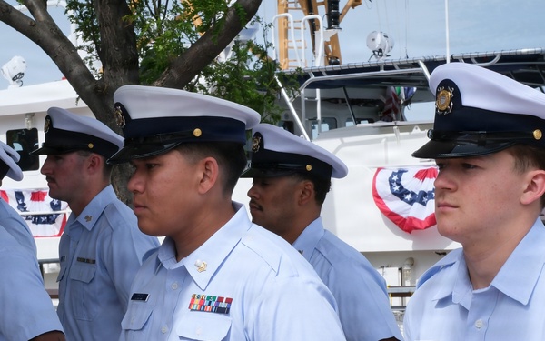 U.S. Coast Guard Vincent Danz Commissioning
