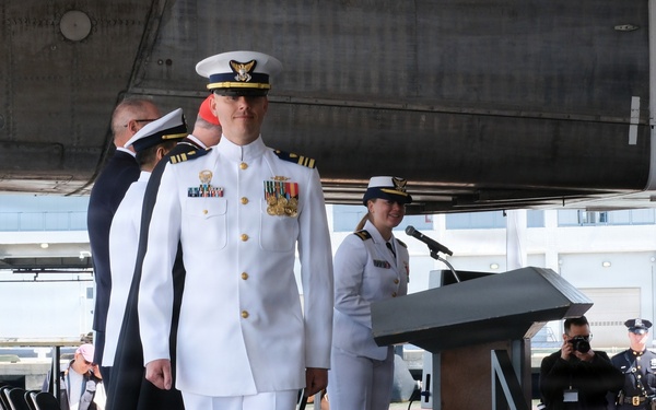 U.S. Coast Guard Vincent Danz Commissioning
