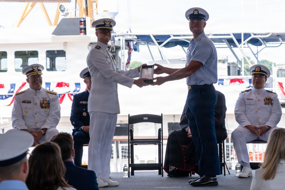 U.S. Coast Guard Cutter Vincent Danz Commissioning