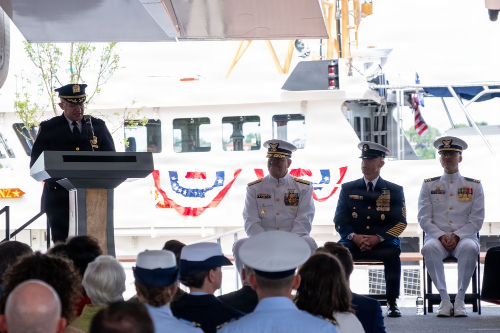 U.S. Coast Guard Cutter Vincent Danz Commissioning