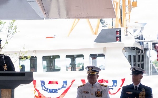 U.S. Coast Guard Cutter Vincent Danz Commissioning