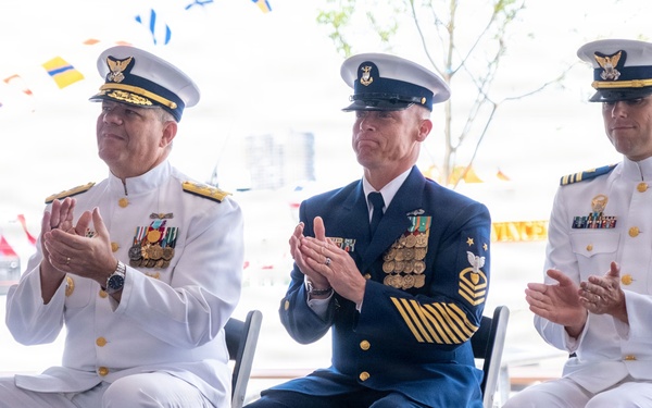 U.S. Coast Guard Cutter Vincent Danz Commissioning