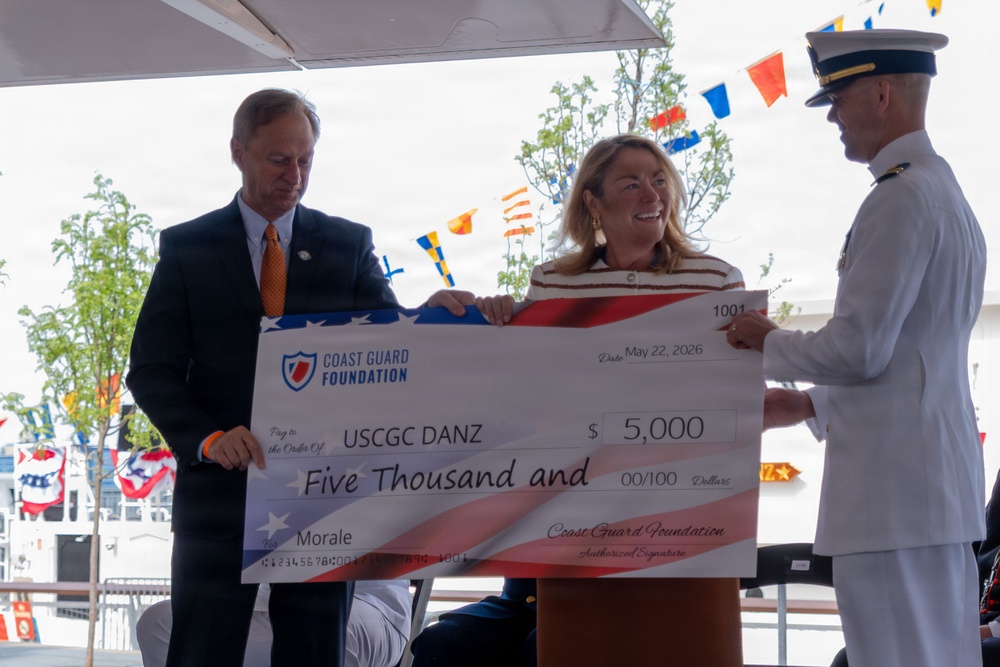 U.S. Coast Guard Cutter Vincent Danz Commissioning