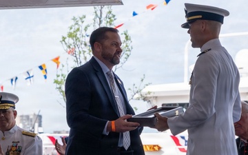 U.S. Coast Guard Cutter Vincent Danz Commissioning