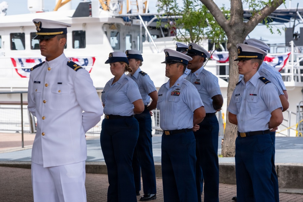 U.S. Coast Guard Cutter Vincent Danz Commissioning