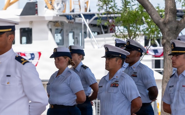 U.S. Coast Guard Cutter Vincent Danz Commissioning