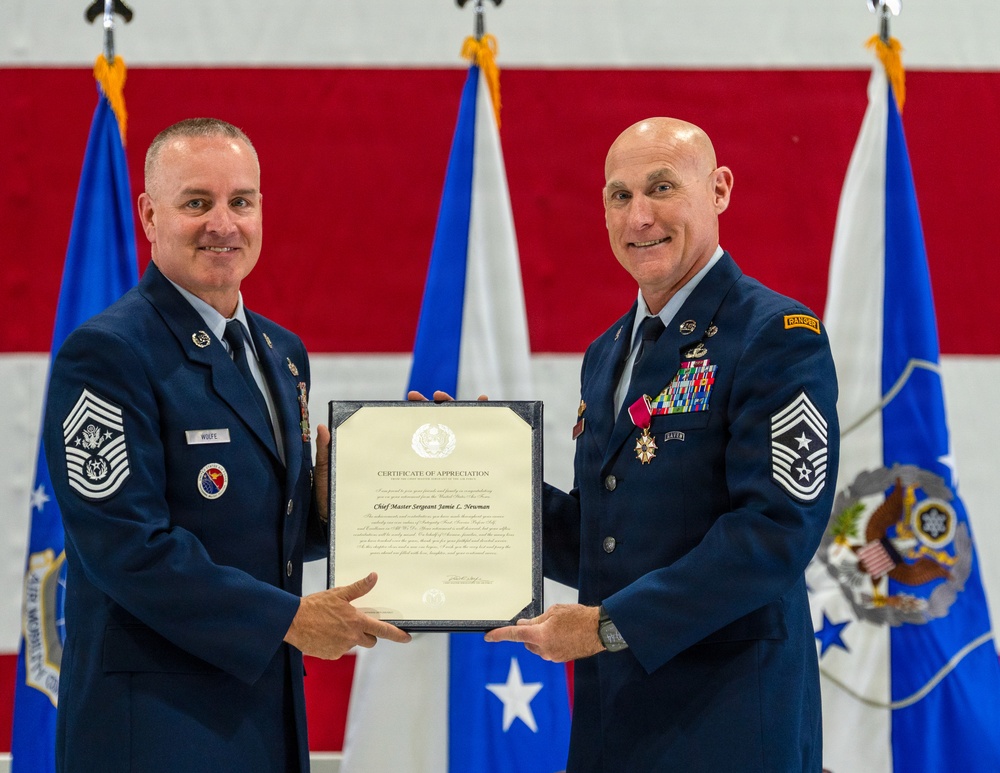 AMC command chief retires after 31 years of service