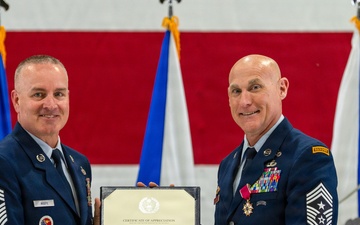 AMC command chief retires after 31 years of service