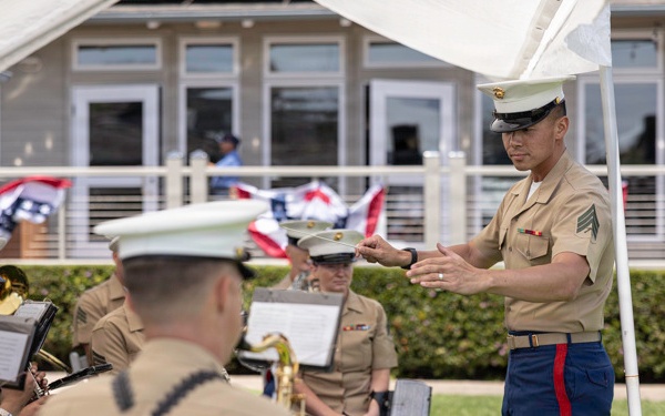 Marine Band San Diego Performs at Southwestern Yacht Club Opening Day Ceremony
