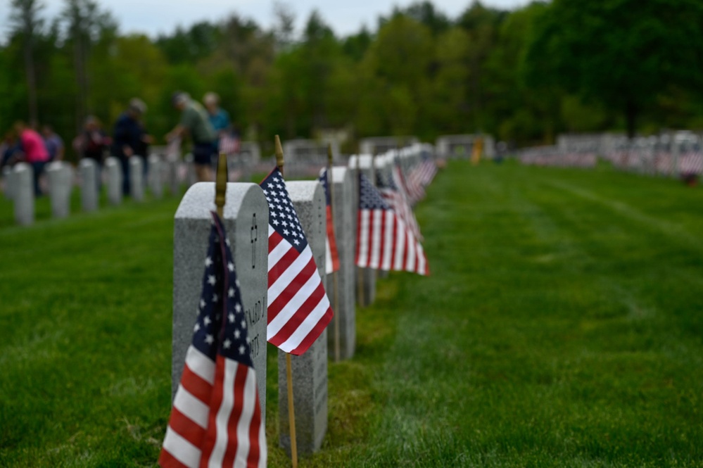 Flags In New Hampshire Veterans Cemetery 2026