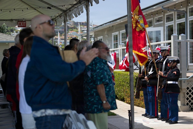 Marine Band San Diego Performs at Southwestern Yacht Club Opening Day Ceremony