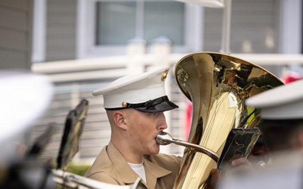 Marine Band San Diego Performs at Southwestern Yacht Club Opening Day Ceremony